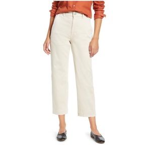 Everlane The Straight Leg Crop Pant